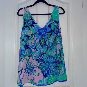 NWT- Lilly Pulitzer Florin reversible top size XL